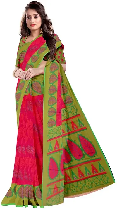 Stylish Chiffon Saree with Blouse piece For Women