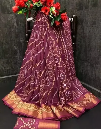 Stylish Saree with Blouse piece For Women