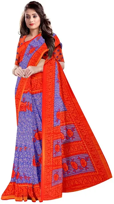 Stylish Chiffon Saree with Blouse piece For Women