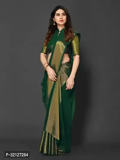 Stylish Chiffon Embellished Saree with Blouse piece For Women