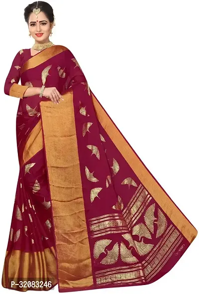 Stylish Chiffon Printed Saree with Blouse piece For Women