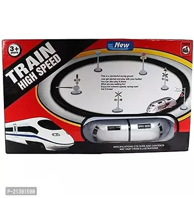 High Speed Train Set Toy For Kids With Tracks And Signal Train Set Toy For Kids Trains Bullet Train