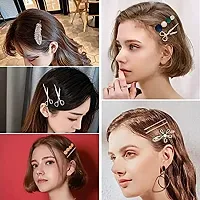 HAPPYMATES Hair Clips, 8 PCS Metal Hair Clips for Girls,Nonslip Hair Barrettes Hairpins Hair Accessories for Women,Birthday Valentine's Day Gifts for Women & Girls (STYLE - E)-thumb1