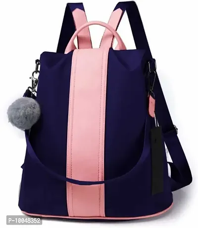 Classy Solid Backpacks for Women-thumb0