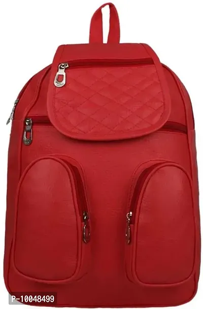 Classy Solid Backpacks for Women-thumb0