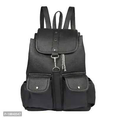 Classy Solid Backpacks for Women-thumb0