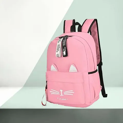 Stylish Solid Backpacks For Women