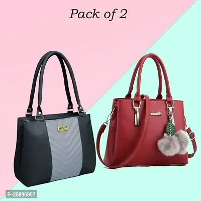 Stylish Combos Of 2 Handbags For Women-thumb0