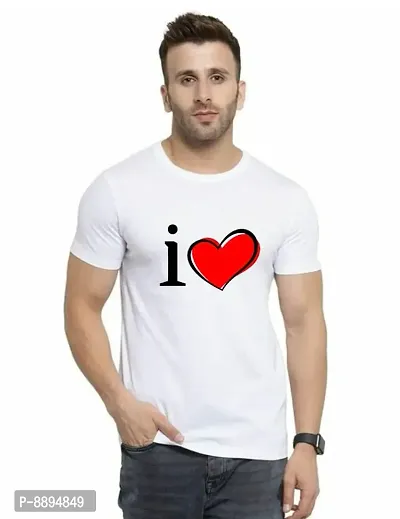 Classic Polyester Printed Men T-Shirt