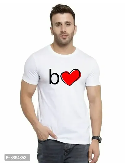 Classic Polyester Printed Men T-Shirt