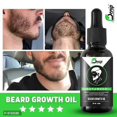 Denip Beard Growth Oil For Faster And Patchy Beard (30 ML)-thumb0