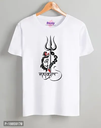 Mahakal Printed T Shirt-thumb0