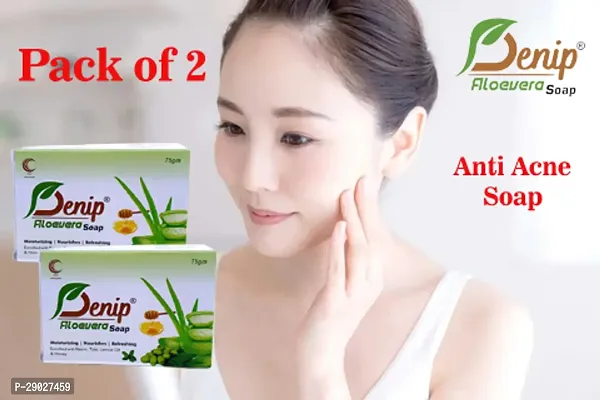 Denip Skin Care Soap for All Type of General Skin Problems | Anti Acne and Scar Removal Soap | Moisturizing and Anti Fungal Soap |