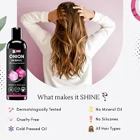 DE Shine Natural Onion Oil for Hair Growth and Hair Fall Control 100 ML-thumb2