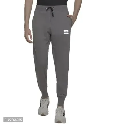 Stylish Men Cotton Regular Fit Jogger Track Pant-thumb0