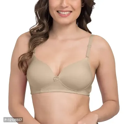 Buy Tweens Padded Non Wired 3/4th Coverage T-Shirt Bra - Print at