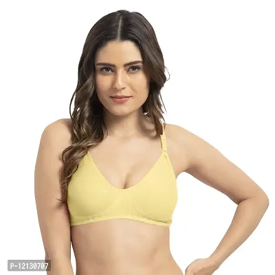 Buy Padded Non-Wired Full Cup T-shirt Bra in Magenta Online India