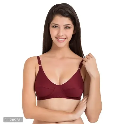 KOMLI Komli Women's Super Cotton Bra, Non Padded Non-Wired Comfortable  Regular Use Bra Women Full Coverage Non Padded Bra - Buy KOMLI Komli  Women's Super Cotton Bra