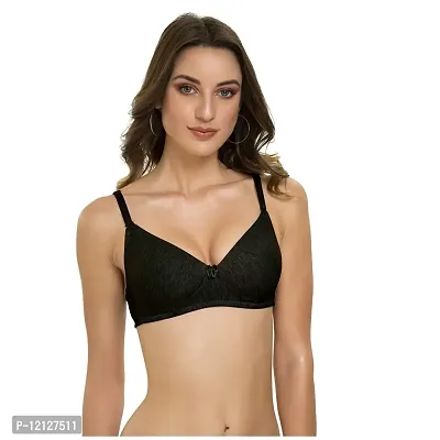 Buy Tweens Padded Non-Wired Full Coverage T-Shirt Bra - Navy Blue