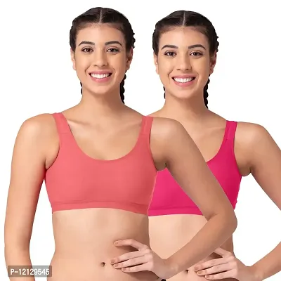 TWEENS by Belle Lingeries Non-Padded Seamless Women Full Coverage Bra - Buy  Coral TWEENS by Belle Lingeries Non-Padded Seamless Women Full Coverage Bra  Online at Best Prices in India