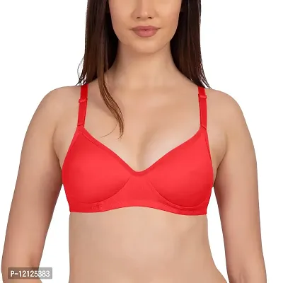 Buy Komli Women's Padded Full Coverage Black T-Shirt Bra Online In India At  Discounted Prices