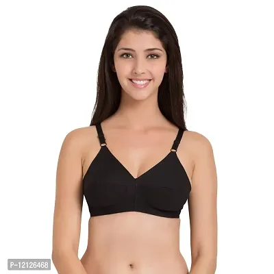 Buy SOUMINIE Women's Cotton Non-Padded Non-Wired Everyday Bra (SLY