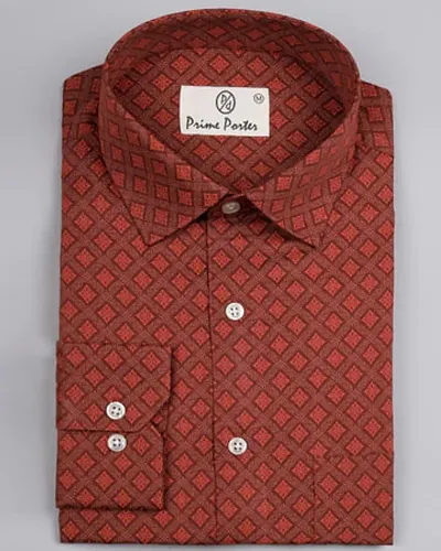 Trendy Men Cotton Shirt Clothing Fabric