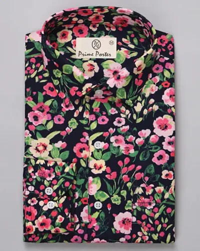 Trendy Men Cotton Shirt Clothing Fabric