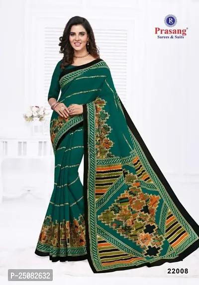 Trendy Women Chiffon Printed Saree