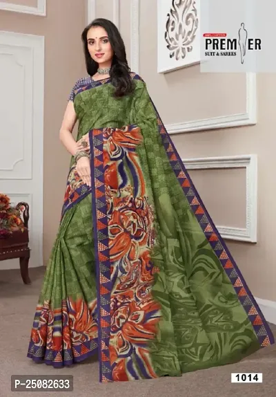 Trendy Women Chiffon Printed Saree