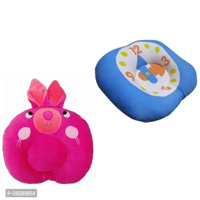 New Born Baby Soft Neck Supporting Pillow for Head Shaping Baby (0-18 Month) 21 PC Multicolor