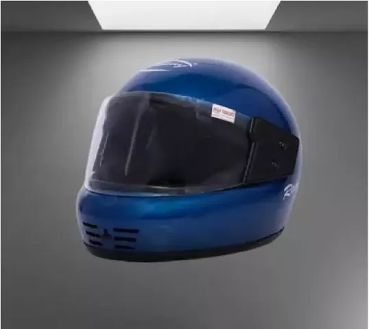 Classic Blue Motorbike Helmet