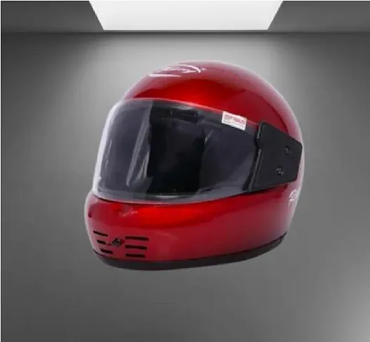 Classic Red Motorbike Helmet