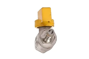 Pmw - Female-Nozzle Gas Valve (LPG & PNG) for Domestic and Commercial use. (3/8"", Female)-thumb2