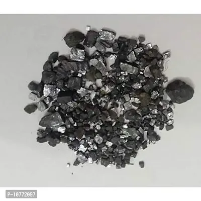 Pmw - Natural Surma Stone - Kohl - Stibnite - For Pooja & Cooling Of Eyes - 100 Grams