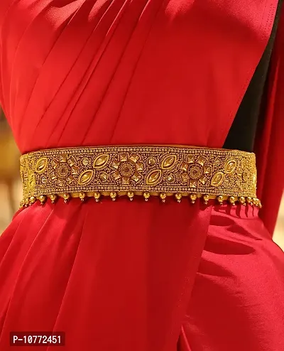PMW - Aari Waist Belt For Sarees - Aari And Embroidery - Maggam Work Waist Belt - Pack Of 1-thumb2