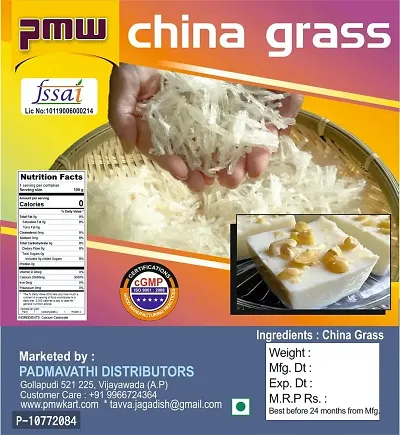 Pmw - China Grass - Agar Agar - Kanten - 30 Grams