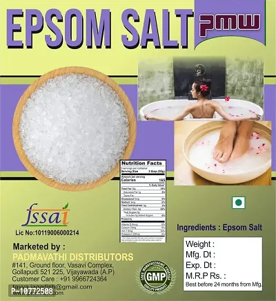 Pmw - Epsom Salt Magnesium Sulfate for Speed Up Plant Growth Vegetables & Plants Nutrient - 500 Grams