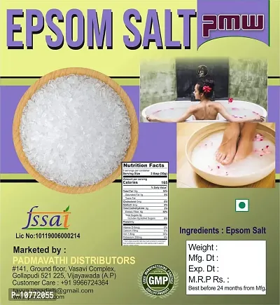 Pmw - Epsom Bath Salt - Epsom Salt - 1 Kilo