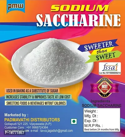 Pmw - Grade A Quality - Sodium Saccharine - Saccharin - 1 Kilo - Loose Packed