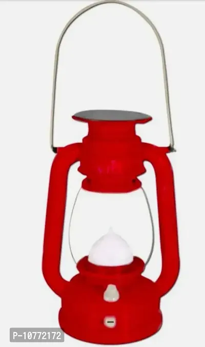 PMW - LED Solar Lantern Emergency Light - Rechargeable, Portable - Travel Camping Lantern - Made in India