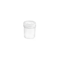 pmw - Farmar 11 - Small Tiny Containers Plastic Clear Boxes with Screw lid 12 ml (Size : 3.5 cm X 4.5 cm) - Pack of 12-thumb1