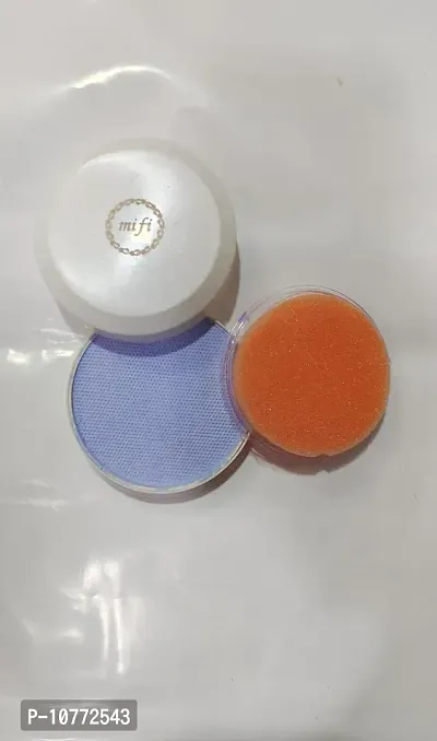 PMW - mifi PANC-CAKE - Sky Blue Colour Make up Powder For Classical Dance-thumb2