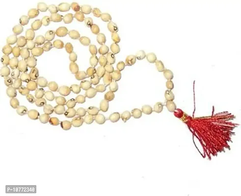 Pmw - Rare White Gunja Mala - White Chirmi - Gunja Ratti Seed For Lakshmi Mahakali Saraswati Pooja-thumb2