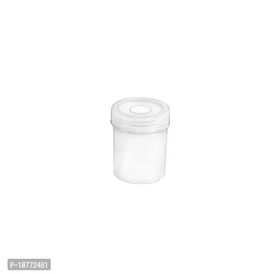 Pmw - Farmar 33 - Small Plastic Containers for Storage (Semi Transparent) - (5.2cm x 6.0cm) - Pack of 12