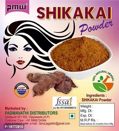 Pmw - Natural Dry Shikakai Powder ? Acacia Concinna Powder - For Hair Care Home Made Shampoo - Shikai - 100 Grams