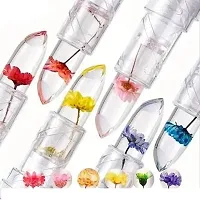 2 Pcs Magic Jelly Flower Lipstick Temperature Changing Lipsticks (Random Color Flower)-thumb2