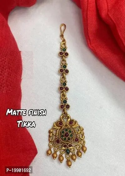 USP Traditional Bejeweled Indian Tikka  For Women  Girls-thumb0