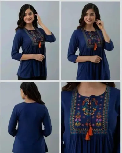 Anaya Rayon Short Kurti