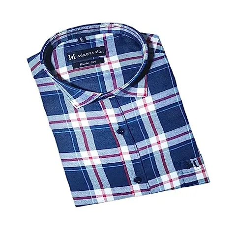 Reliable Cotton Blend Long Sleeves Casual Shirt For Men